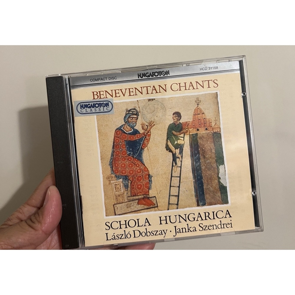 SCHOLA HUNGARICA Beneventan Chants Laszlo Dobszay Szendrei CD Holy Saturday